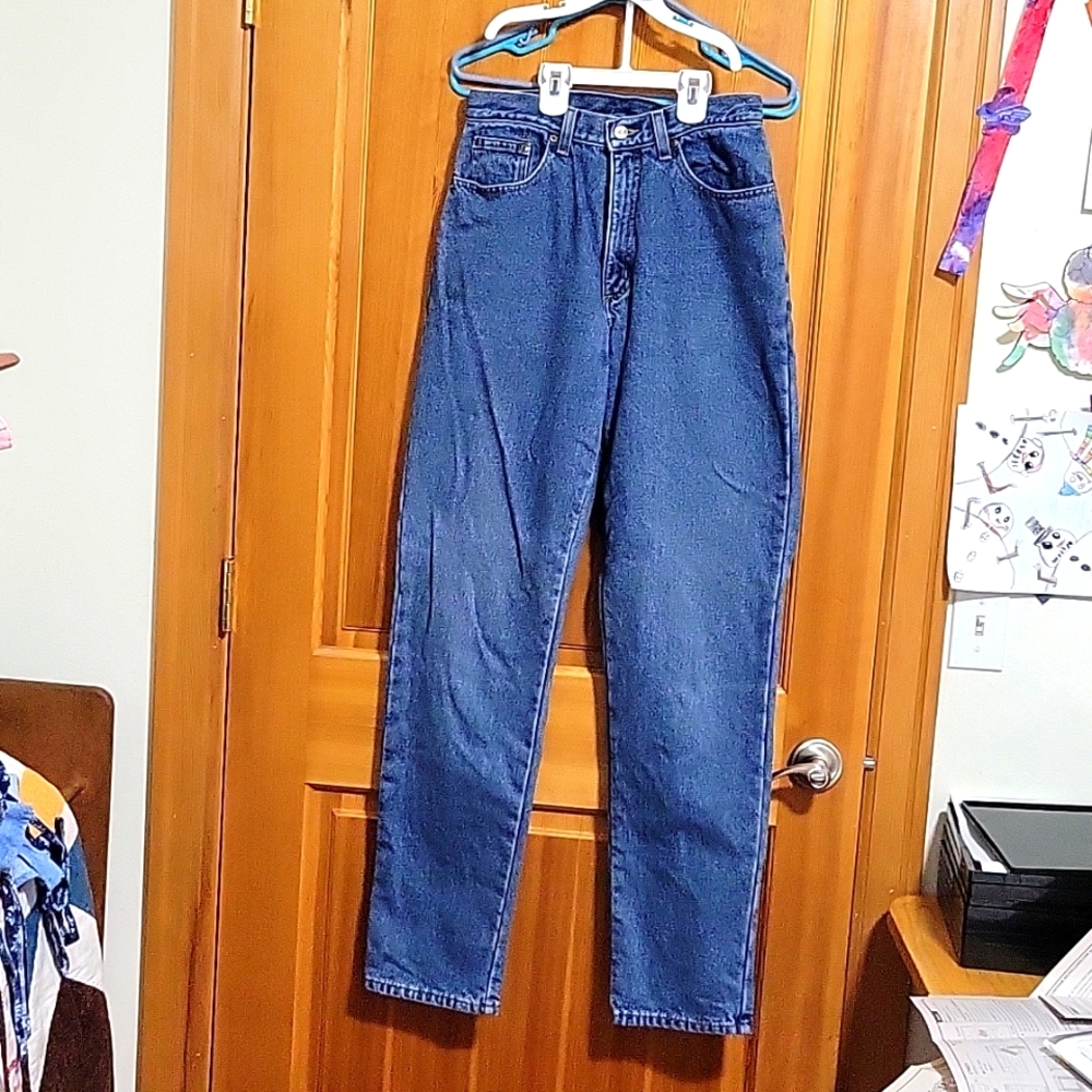 Women's flannel lined size 8 jeans